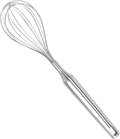 304 Stainless Steel Whisks Egg Beater Egg Mixer Manual Agitator Eco-Friendly Blender Egg Tool Kitchen Gadgets（silvery）