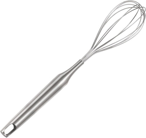 304 Stainless Steel Whisks Egg Beater Egg Mixer Manual Agitator Eco-Friendly Blender Egg Tool Kitchen Gadgets（silvery）