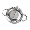 Stainless Steel Large Ravioli Maker, Pastry Tools, Jiaozi Maker, Dough Cutter for Pocket Pie, Pierogi & Hand Pie（15cm）