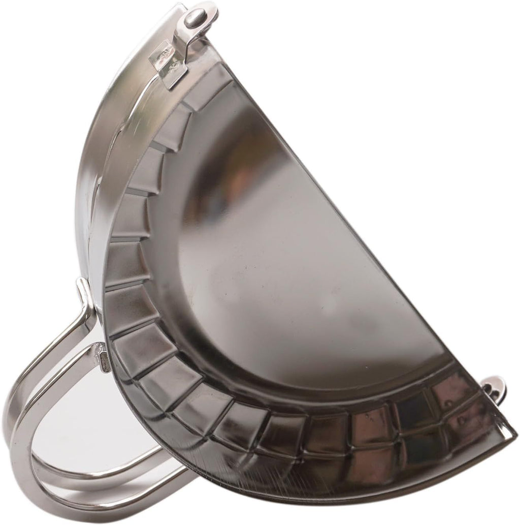 Stainless Steel Large Ravioli Maker, Pastry Tools, Jiaozi Maker, Dough Cutter for Pocket Pie, Pierogi & Hand Pie（15cm）
