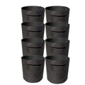8Pack Lily Plant Pots for Pond, Thickened Nonwoven Plant Fabric Pots with Handles, Durable Breathe Reusable Fabric Plant Bags for Aquatic Plants, Potato, Carrot, Onion, Flower