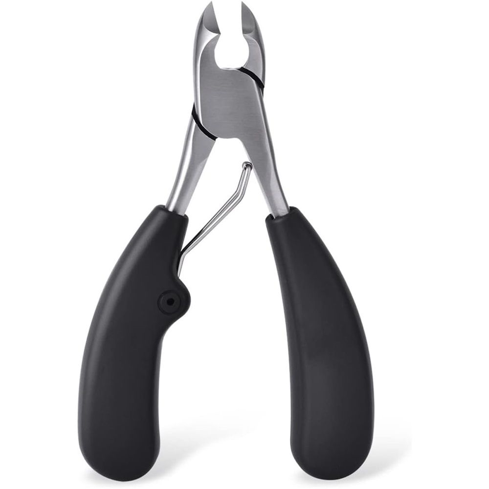 Toenail Clippers Ingrown or Thick Toe Nail Clippers for Men, Toenail Cutters Nipper Precision Diabetic Pedicure Tool Curved Edge, (Bull horn pliers)