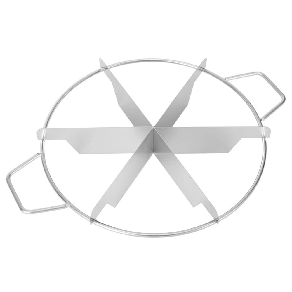 Pie Cutter 6 slice Stainless Steel Pie Cutter with 6 Equal Slices for Slicing Pies Cake Quiches Desserts
