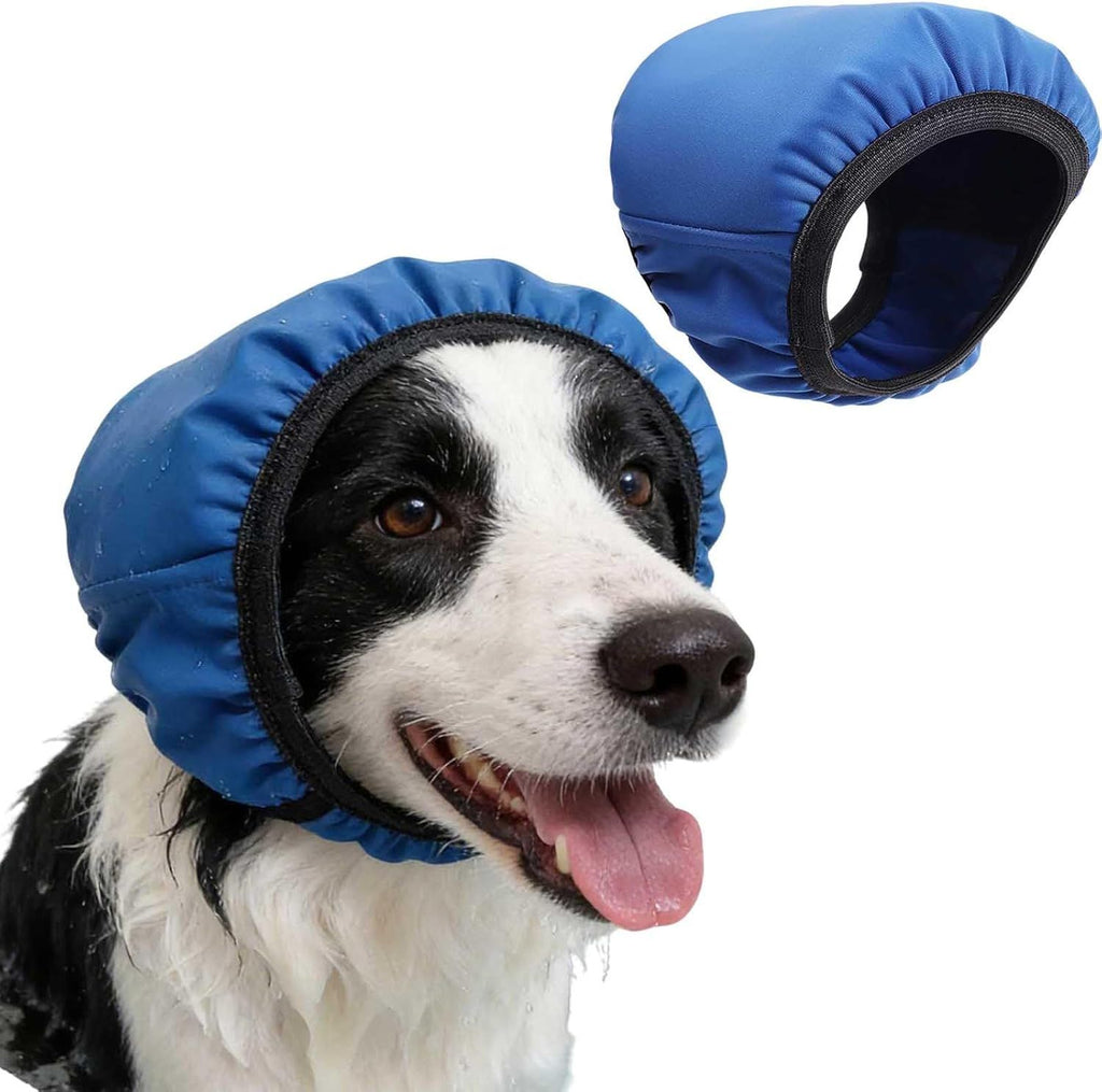 Cat bath waterproof earmuffs, pet swimming bath waterproof protective earmuffs, dog sleeping noise reducing earmuffs, (L)