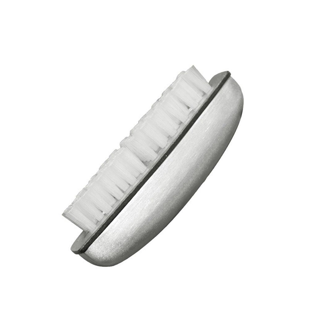 2pcs Vegetable and Fruit Cleaning Brush,  Stainless Steel Cleaning Brush, Microfiber Scrubbing Pad, Multipurpose Kitchen Tool