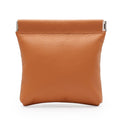 2pcs PU Leather Jewelry Travel Bag Leather Jewelry Pouch Christmas,Wedding Party Favor Gift Bag (Brown)