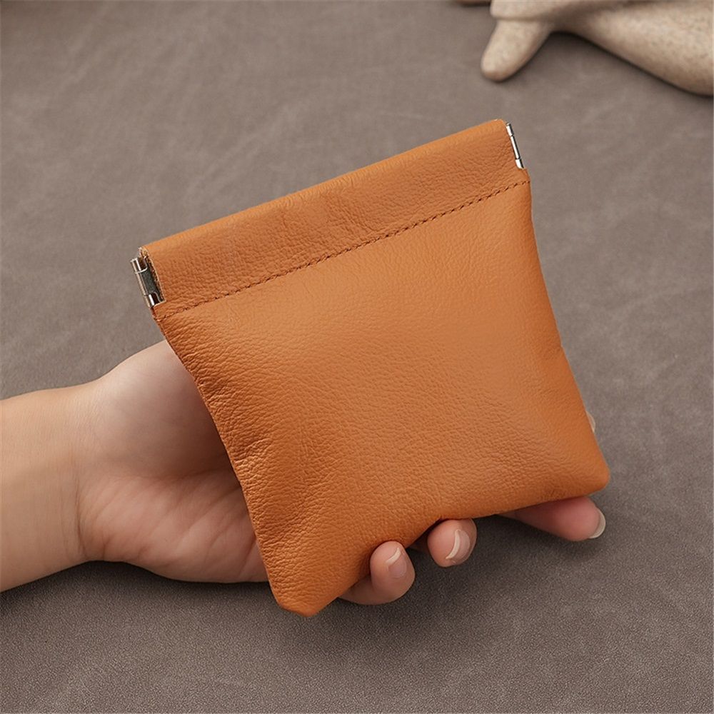 2pcs PU Leather Jewelry Travel Bag Leather Jewelry Pouch Christmas,Wedding Party Favor Gift Bag (Brown)