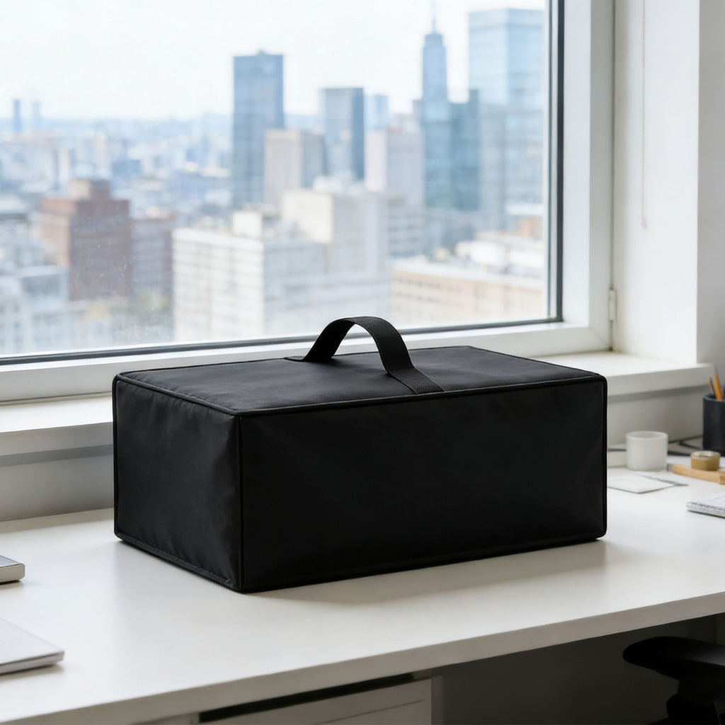 Dust Cover for Printer, Anti-Static Waterproof Dustproof Printer Cover Heavy Duty Protective Case（BLack 41*31*21cm）