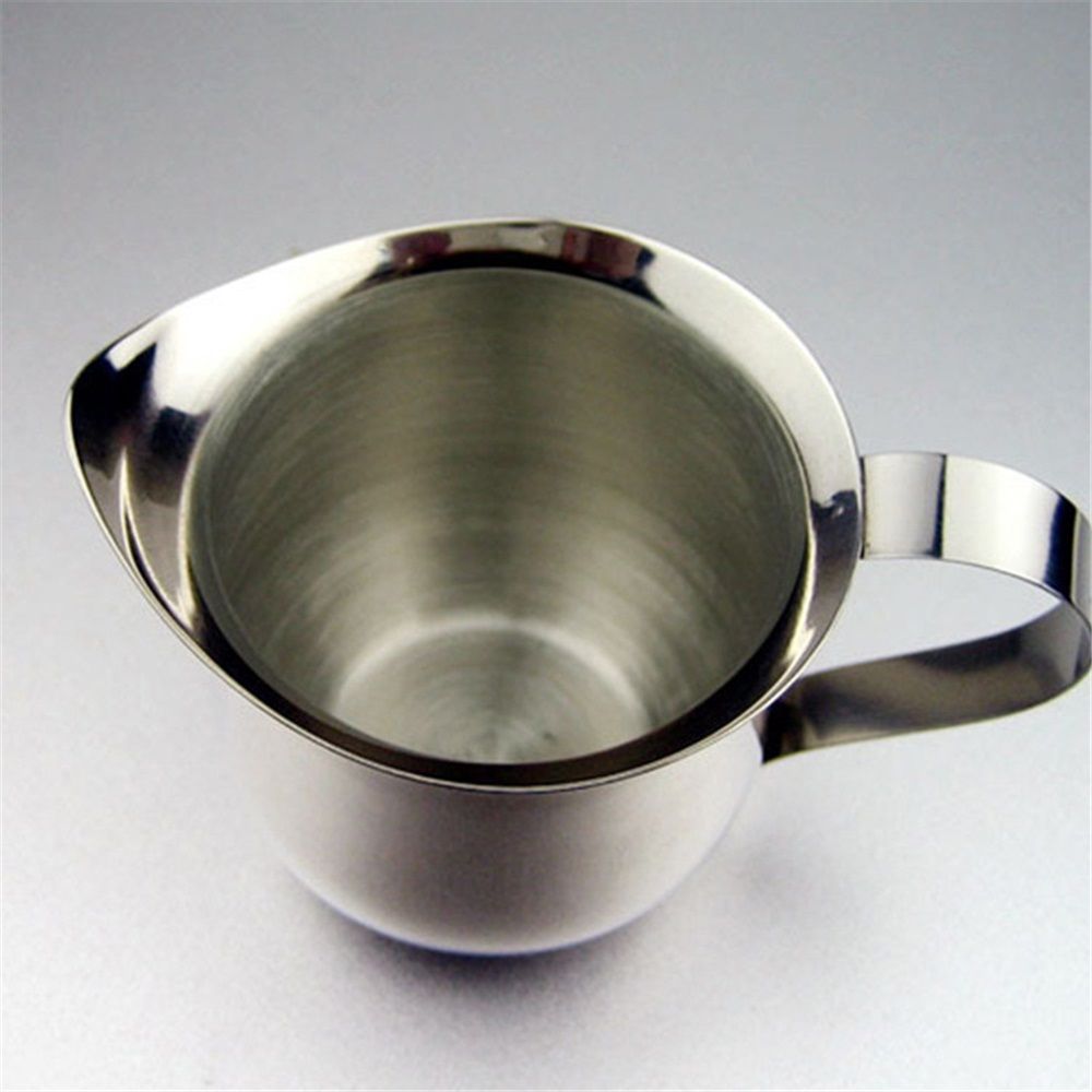 60ml 2ozMilk Frothing Pitcher Stainless Steel Small Bell-Shaped Creamer Coffee Jug for Barista Cappuccino Espresso Cups Latte Art Pitcher