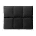 Comfyable Puffy Laptop Sleeve 13 Inch 14 Inch, Quilted Puffer Laptop Carrying Case Magnetic inner bag（black）