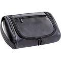 Minimalist Travel Toiletry Organizer Dopp Kit Water-resistant Shaving Bag for Toiletries Accessories, Door Room Essentials, Ideal Chrismas Gifts For Men（Black）