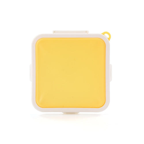 3 Pack Sandwich Containers,3 Color Silicone Sandwich Storage with Snap-Off,Sandwich Box for Lunch,Leakproof, Reusable Plastic Sandwich Holder for Fruit,Salad,Snacks and Food Storage（blue+red+yellow）