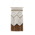 Hanging Tapestry Hand Woven Tapestries Boho Wall Art Decor Home Wall Decor Wall , Brown（40*70cm）