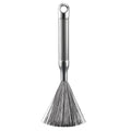304 stainless steel pot brush, household long handle cleaning and stain removal brush, nano steel wire brush, kitchen pot washing brush