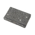 Aluminum Business Card Case, Unisex Adults, Slim, Scratch Resistant, Lightweight, Ultra Slim (Black)