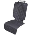 Dog Front Seat Cover  Car Seat Protector for Dog, Car Cover for Pet, Front Single Bucket Captain Chair Protector, Standard, Black, 1Pack