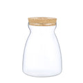 Glass Plant Jar -Plants Propagation Station - Micro Landscape Terrarium Container Desktop Plant Jar Hydroponic Vases Gardening for Plant Lovers(Medium T-shaped)