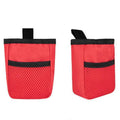 2pcs Dog Training Treat Pouch Portable Dog Walking Waist Bag Outdoor Pet Training Reward Container Hook Design Mini Waist Pocket Bag for Pet Snack  Accessories（Red）