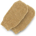 Jute Bath Gloves for Skin Exfoliation, Washcloth for Body Scrub and Cleansing - Good for Men and Women - Set of 4 Wash Mittens