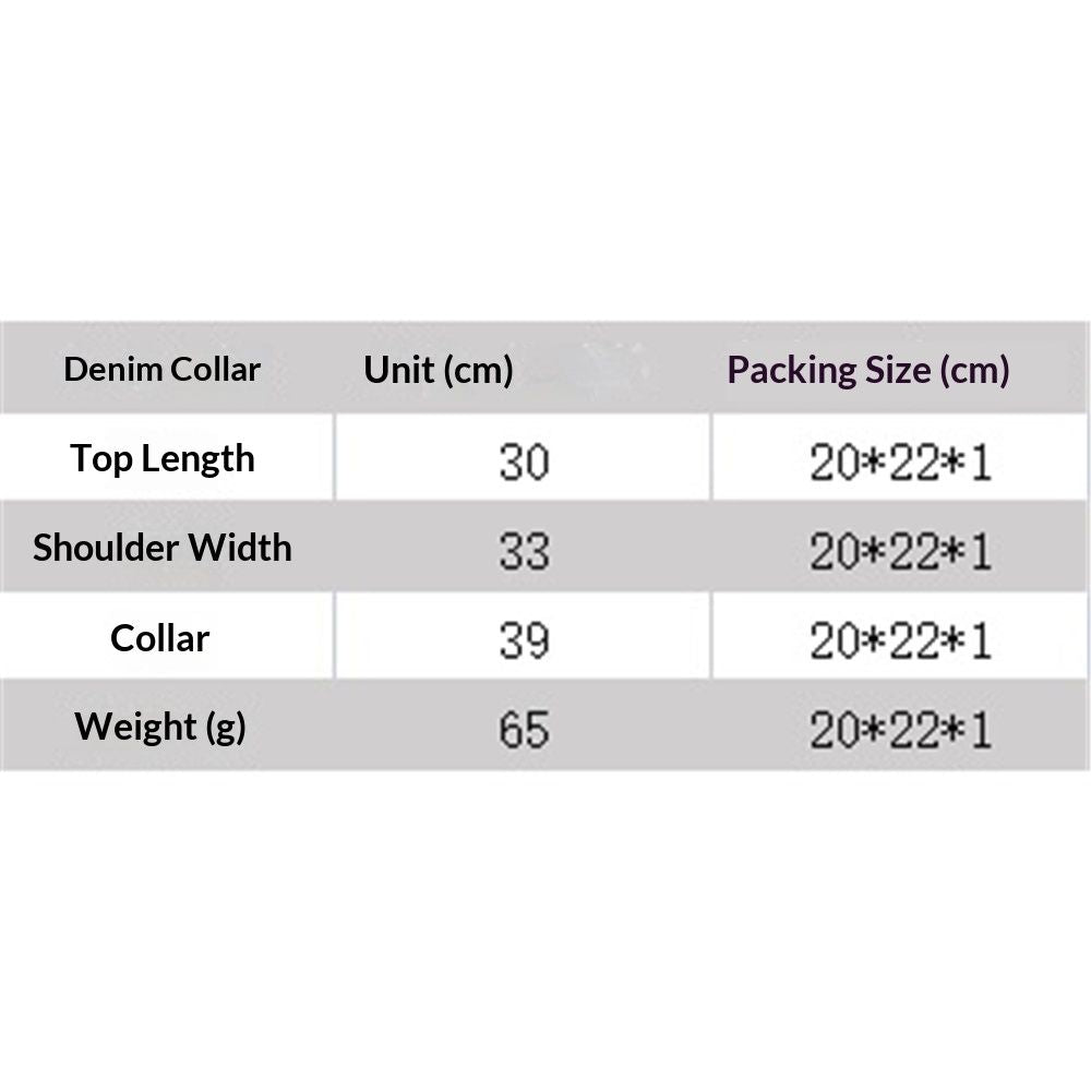2pcs Denim Fake Collar Shirt Detachable,Versatile Accessories  Collars Blouse Top for Women Girls Decorative Favors（navy blue）