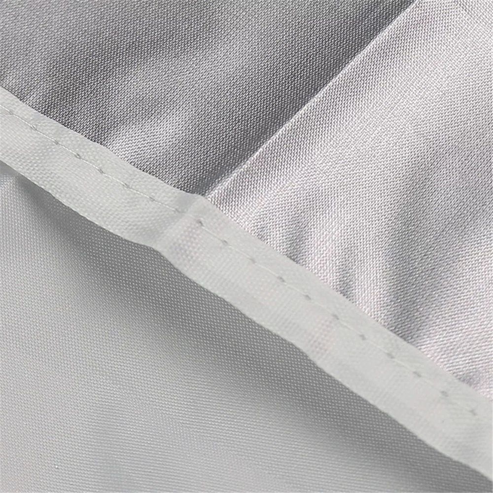 Washing Machine Cover Thickening Double-Side Silver Coated Fabric Waterproof Sunscreen Dust-Proof Cover（L）
