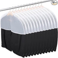 Shoulder Covers for Hanging Clothes,  Pack of 12, Shoulder Cover for Closet Storage, Breathable Clear Plastic Clothes Cover for Hanging T Shirt, Suit, Coat, Jacket, Dress, Gown