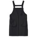 Vest apron 3 pockets,  apron, cafe restaurant work clothes, barbecue barber Tower Velvet vest  apron（black）