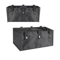 Under Seat Rollator Bag, Large Size Rollator Basket, Under Seat Bag or Tote for Four Wheel Rollator, Walker Underseat Replacement Medical Basket (Black 35*23*15cm）