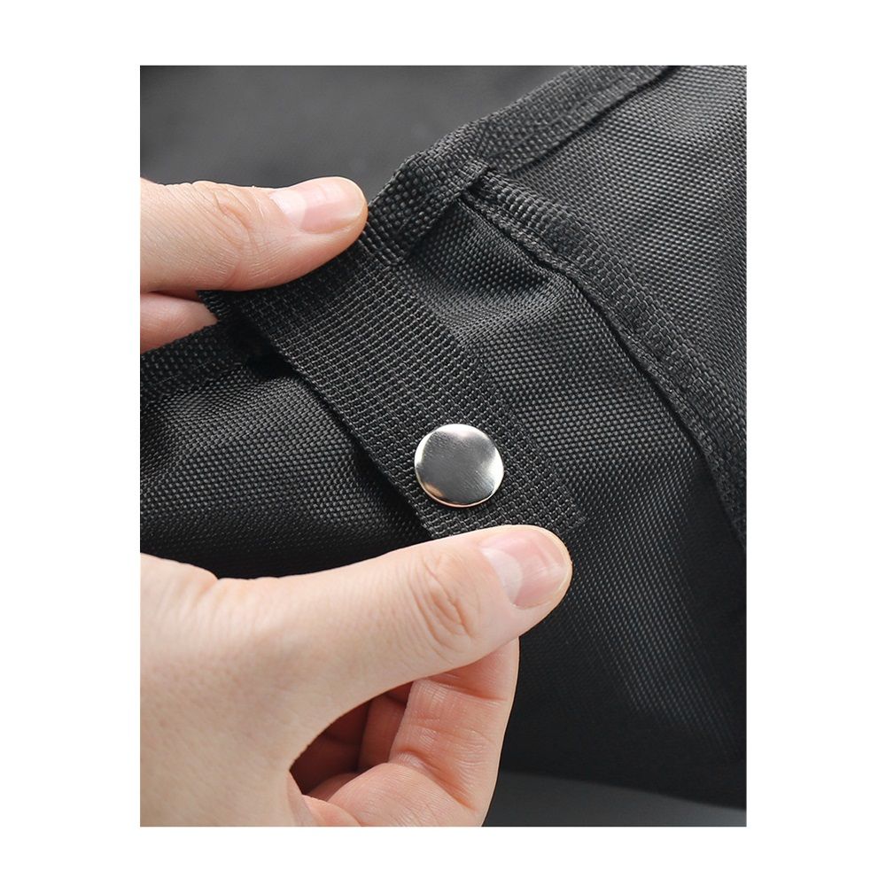 Under Seat Rollator Bag, Large Size Rollator Basket, Under Seat Bag or Tote for Four Wheel Rollator, Walker Underseat Replacement Medical Basket (Black 35*23*15cm）