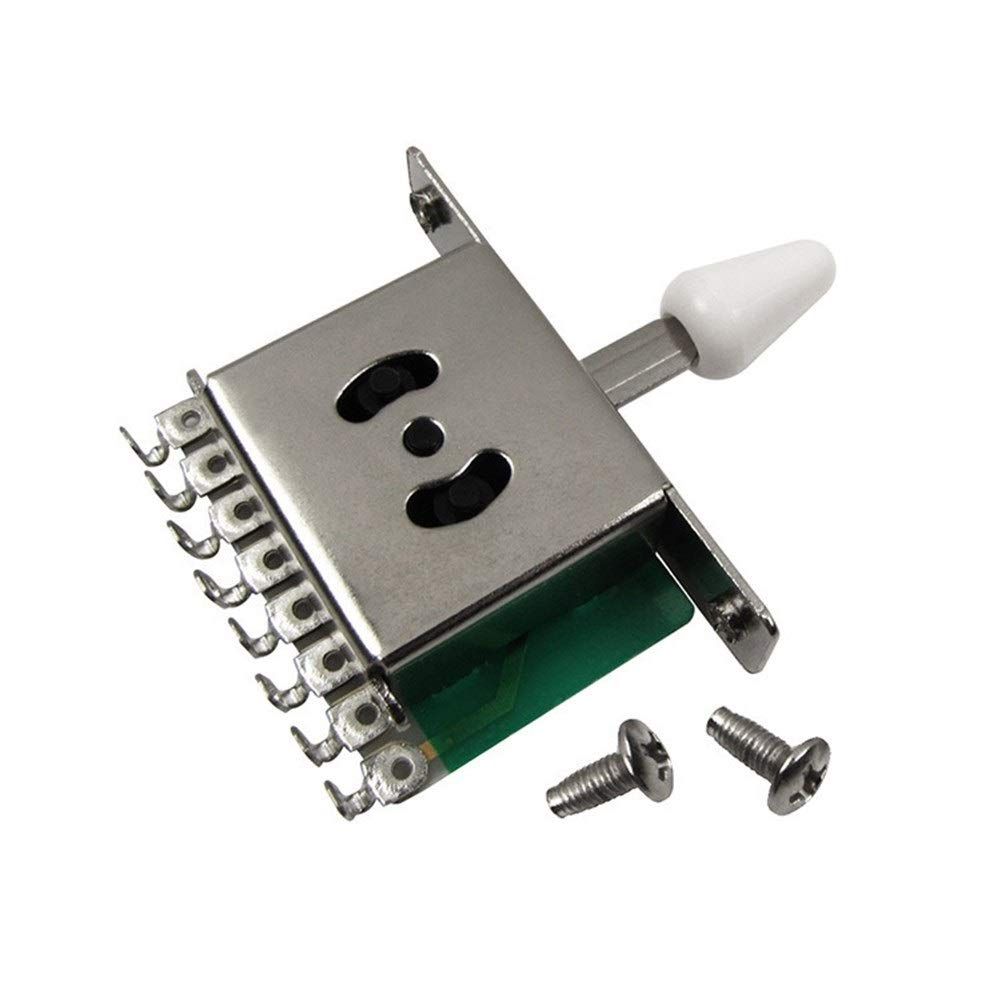 3 pack 5-Way Guitar Blade Switch Pickup Selector for Import  Style Electric Guitar, for Accessories Parts (Color: Green)