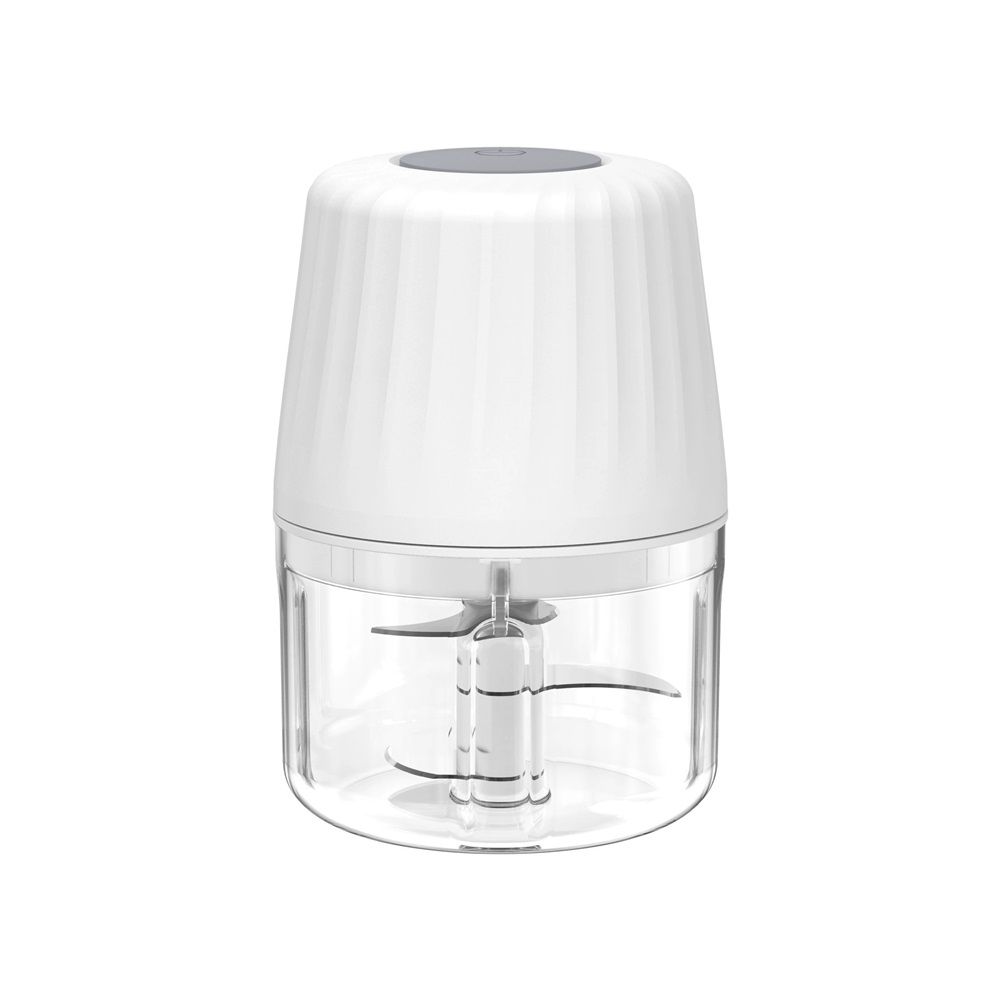250ML Electric Garlic Chopper, 3 Blades Garlic Grinder Mini Vegetable Chopper, USB Portable Veggie Chopper, Onion Mincer, Food Processor for Ginger, Chili, Fruit, Meat