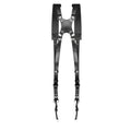 Camera Harness, Dual Camera Harness for Photographers, Leather Camera Strap for Two-Cameras for Strap（black）