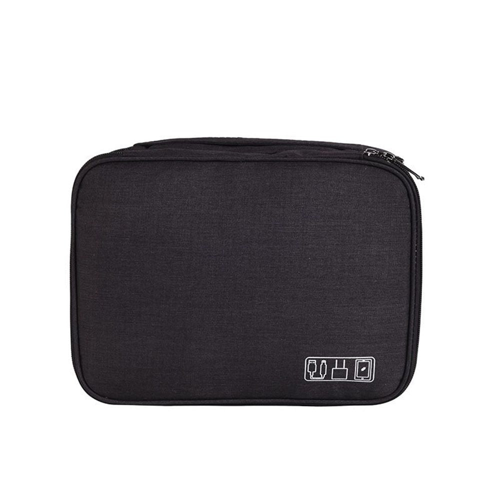Headset Organizer Bag, Electronics Accessories Carrying Case for Referee Communication System for Cable Charger Volleyball Soccer Ref Officials