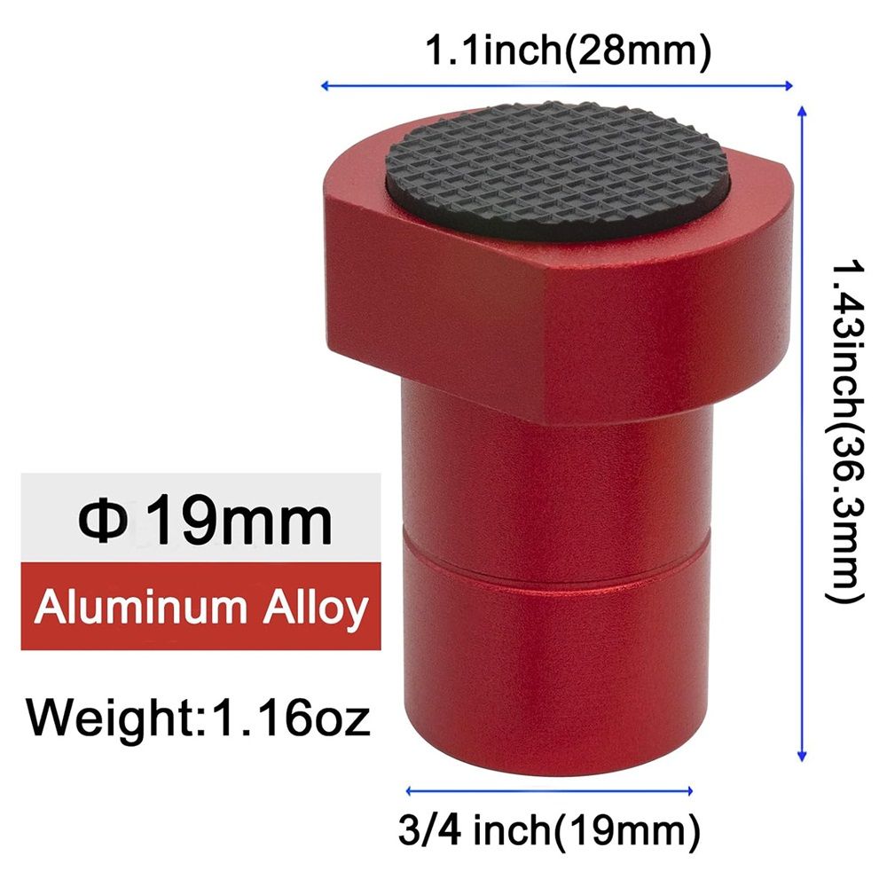 12 Pack Bench Dogs, 3/4"（19mm） Bench Dog Clamp with Non-Slip Pads, Aluminum Alloy Workbench for Table, Woodworking, DIY