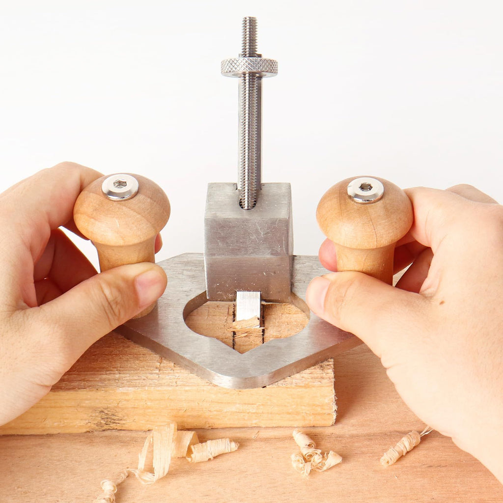 Handheld Woodworking Tool - Adjustable Blade Hand Wood Planer, High Configuration Hand Planer for Woodworking DIY Carpentry Industry