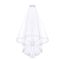 2 pack Wedding Veil,Bridal Veil,Veils for Women Wedding, White Bridal Veils with Comb,Tulle Veils for Brides