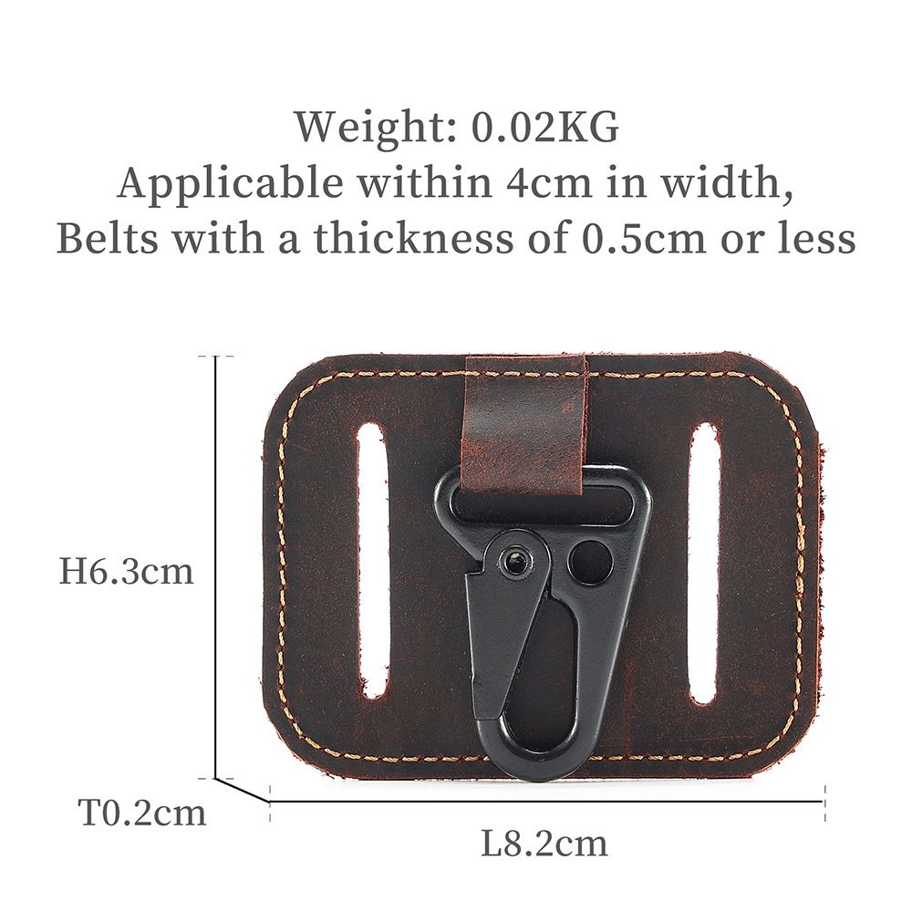 Belt Key Holder, Vintage Keychain Organizer, Accessories, Classic Travel & Commuter Essentials, Full Grain Leather, Handmade