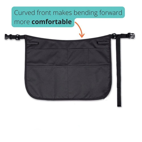 5-Pocket Waterproof Professional Cleaning Apron. Made for Pro Cleaners. Like a Cleaning Caddy Around Your Waist（only bag）