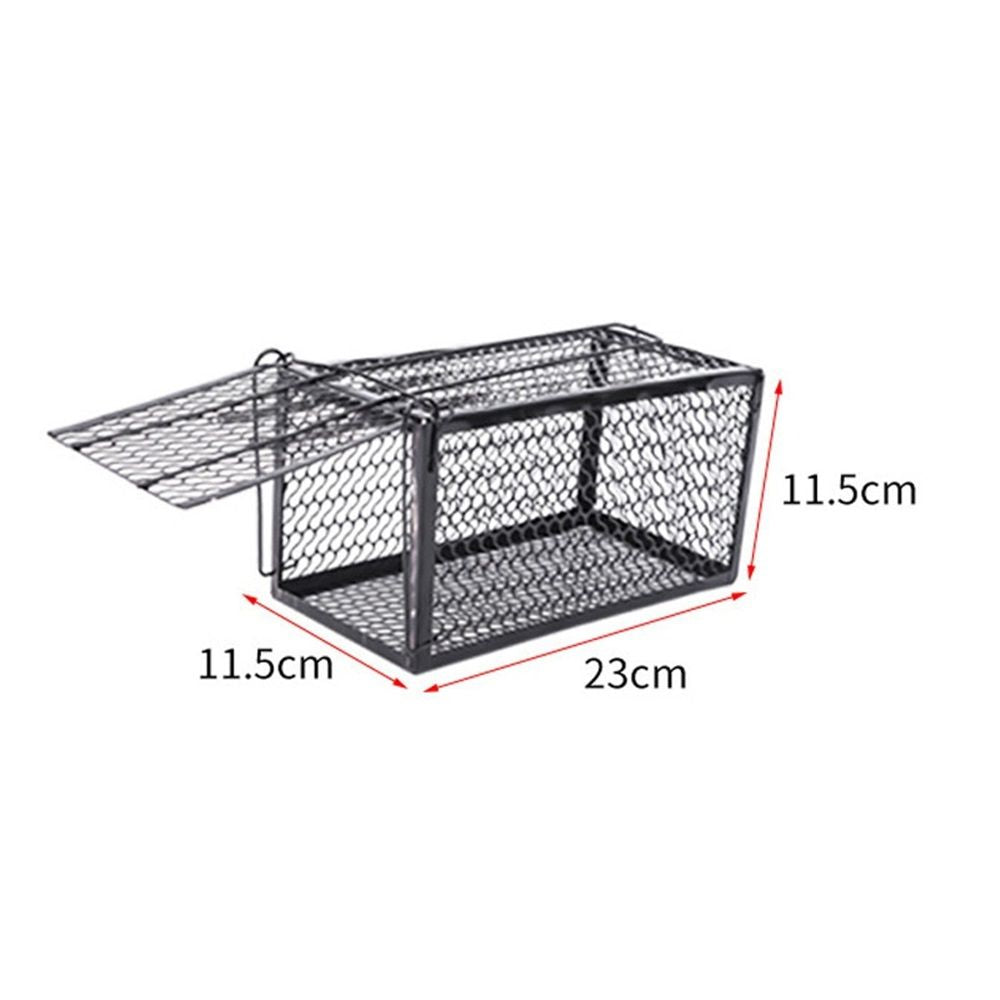 Mouse Trap Catch and Release Humane Animal Rodent Cage, Trap Mice, Rats, Chipmunks, Squirrel, Indoor and Outdoor, Easy to Use