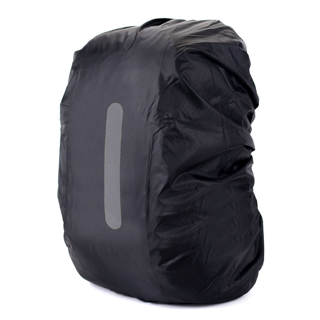 Waterproof Backpack Rain Cover, Non-Slip Backpack Cover with Vertical Reflective Strap Stay Dry for Hiking, Camping, Hunting（XL）