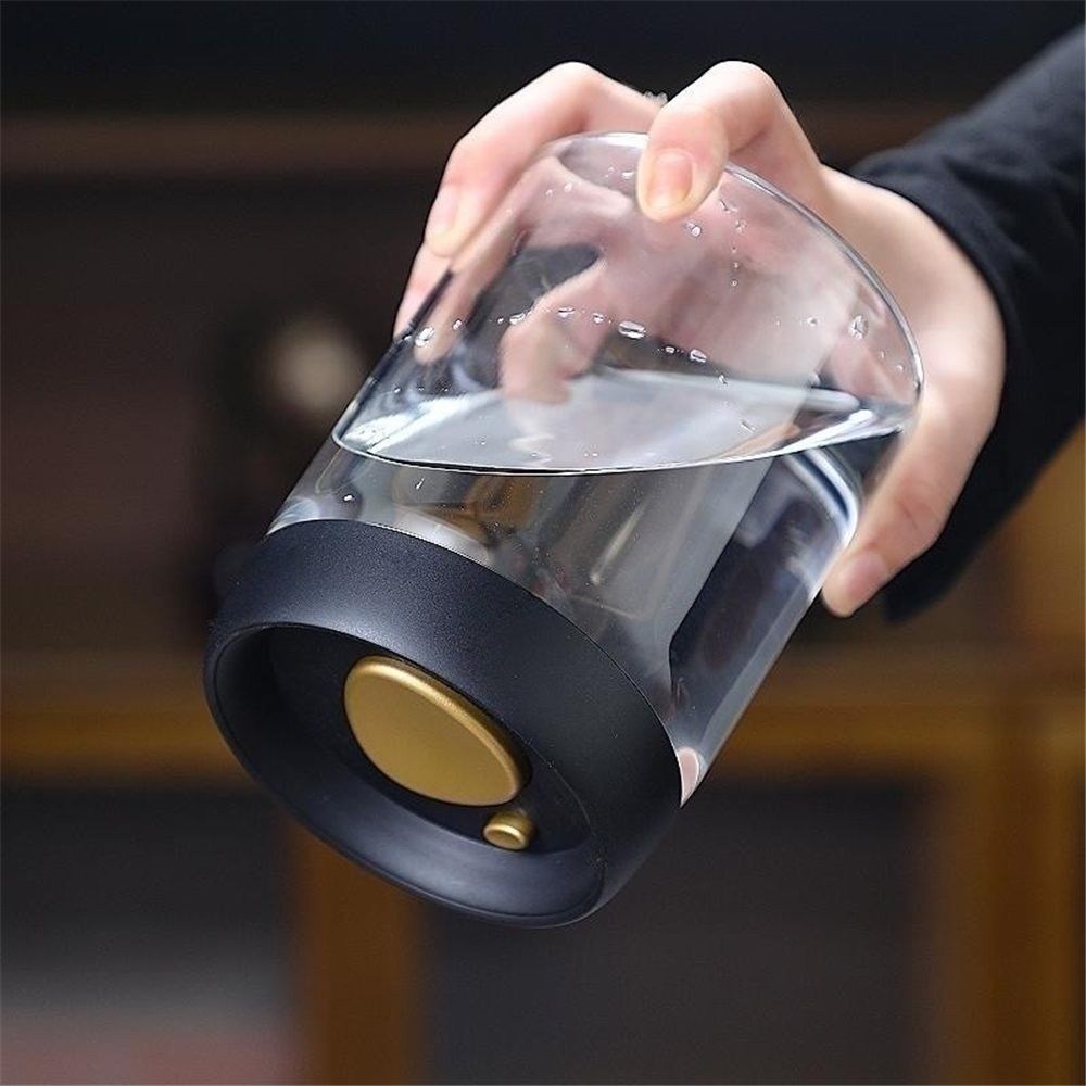 Coffee Bean Storage Container Airtight, Lid Sealed with Press-Down Vacuum, Borosilicate Glass Coffee Canister, Food Storage, Coffee Bar for Ground Coffee, Tea, Beans, Spices（1200ml）