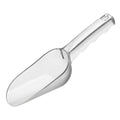 Ice Scoop,ice maker scoop,ice scoopers for ice bucket, plastic Utility Ice Scoop,Clear, Ergonomic Handle, Applicable to:Ice Maker,Ice Cream,Pets Food,Coffee Beans（big）