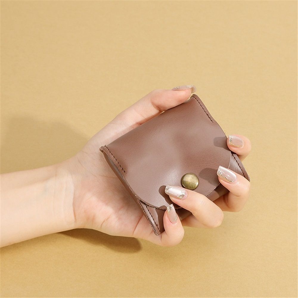 Jewelry Pouch, Mini Travel Size Box, Rings & Precious Articles Storage Organizer, Groom & Bridesmaid Wedding Gifts, Full Leather, Handmade