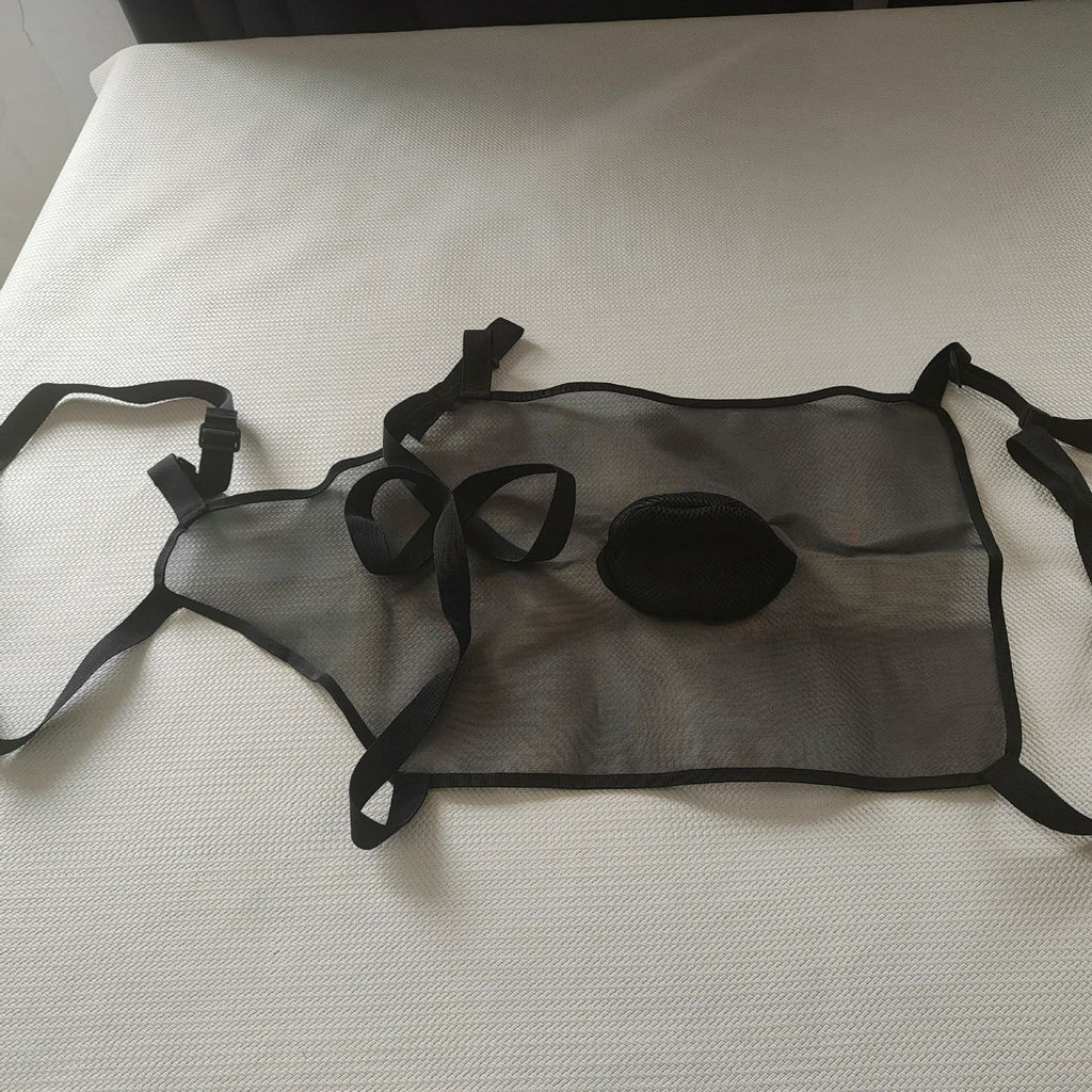 2 pack Goat Anti Breeding Apron – Adjustable Anti-Mating Skirt for Goats and Sheep, Livestock Bellyband Harness for Bucks, Sheep Control Clothing, Farm Animal Supplies（black）