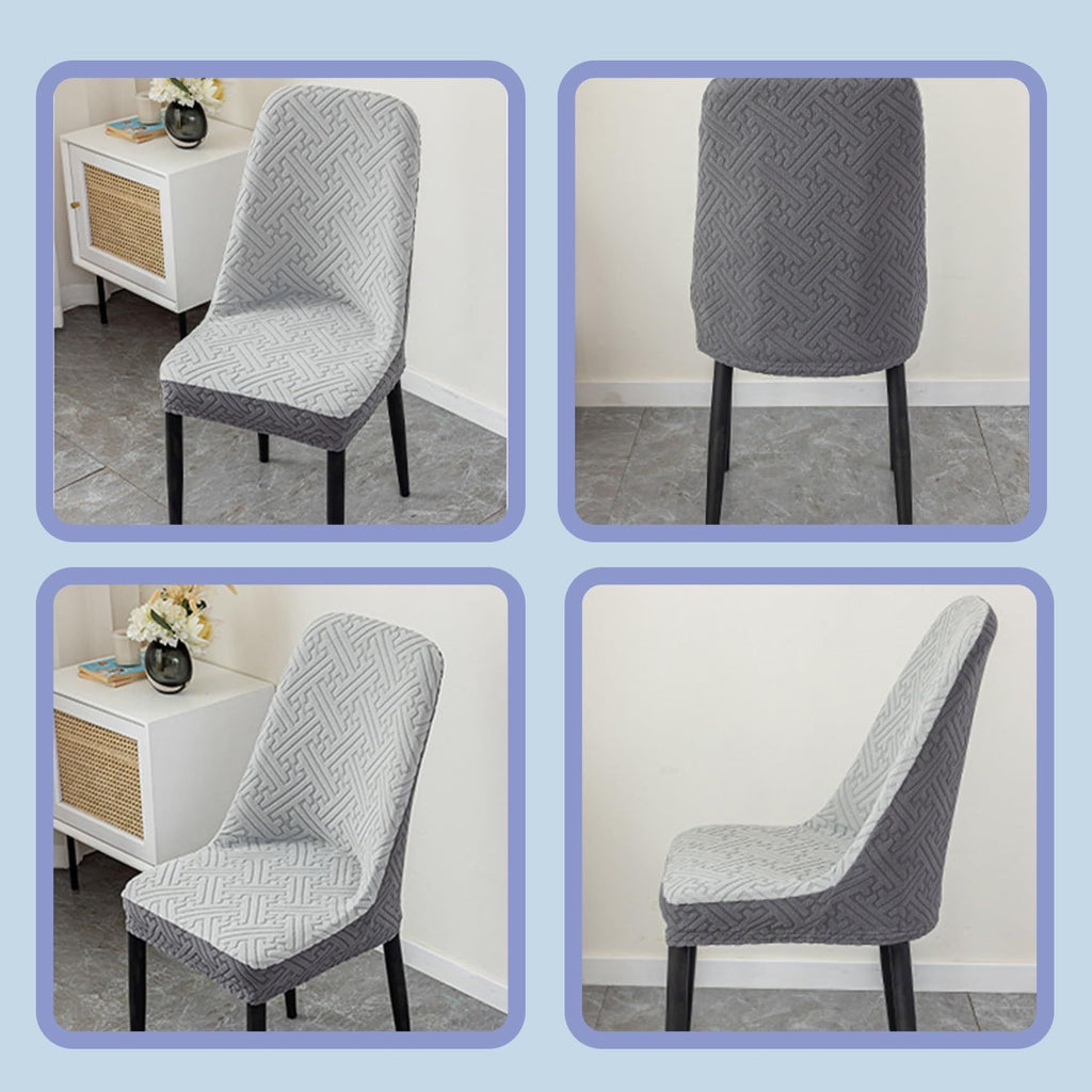 Stretch Dining Room Chair Covers Set of 4, Removable Washable Dining Chair Slipcovers for Dining Chairs, Dining Room, Hotel, Ceremony