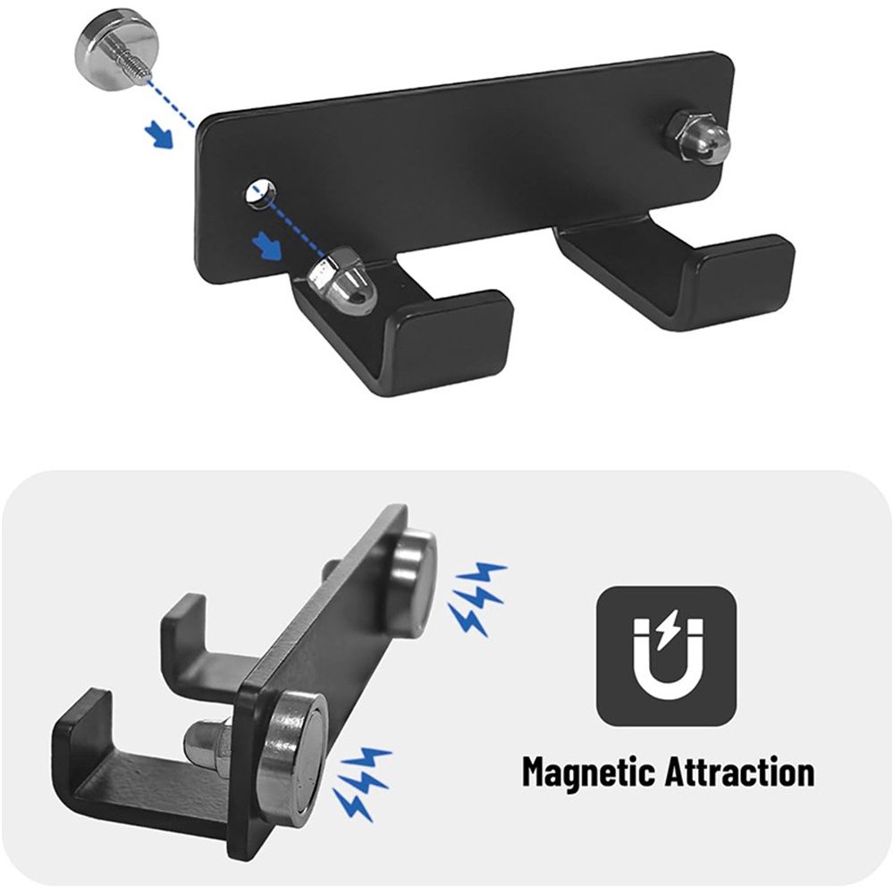 2 PCS Chuck Key Holder Magnetic For Drill Press Lathe Mill Tooling Machining Woodworking Workshop Organizer