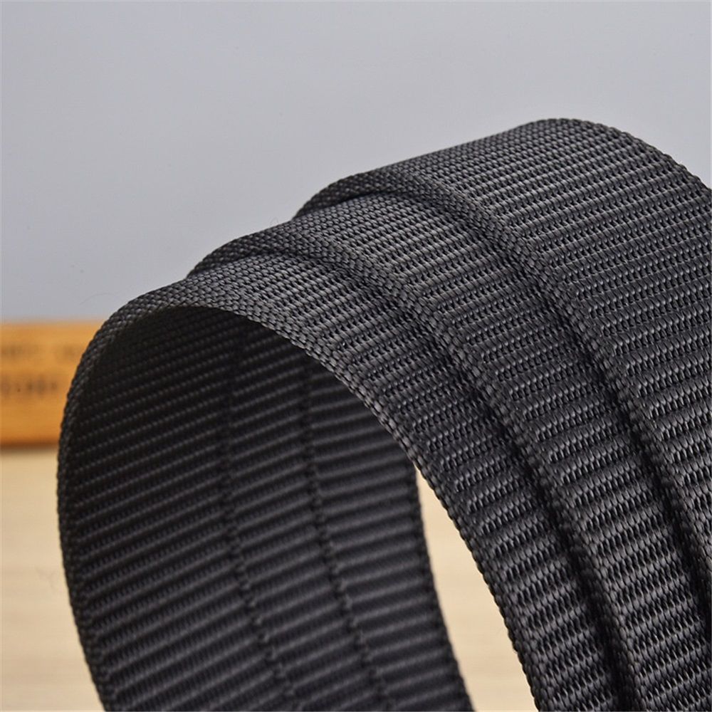 Men's Ratchet Belt - Nylon Web Work Belt with Automatic Buckle, Adjustable for Jeans, Pants, Golf, and Everyday Use