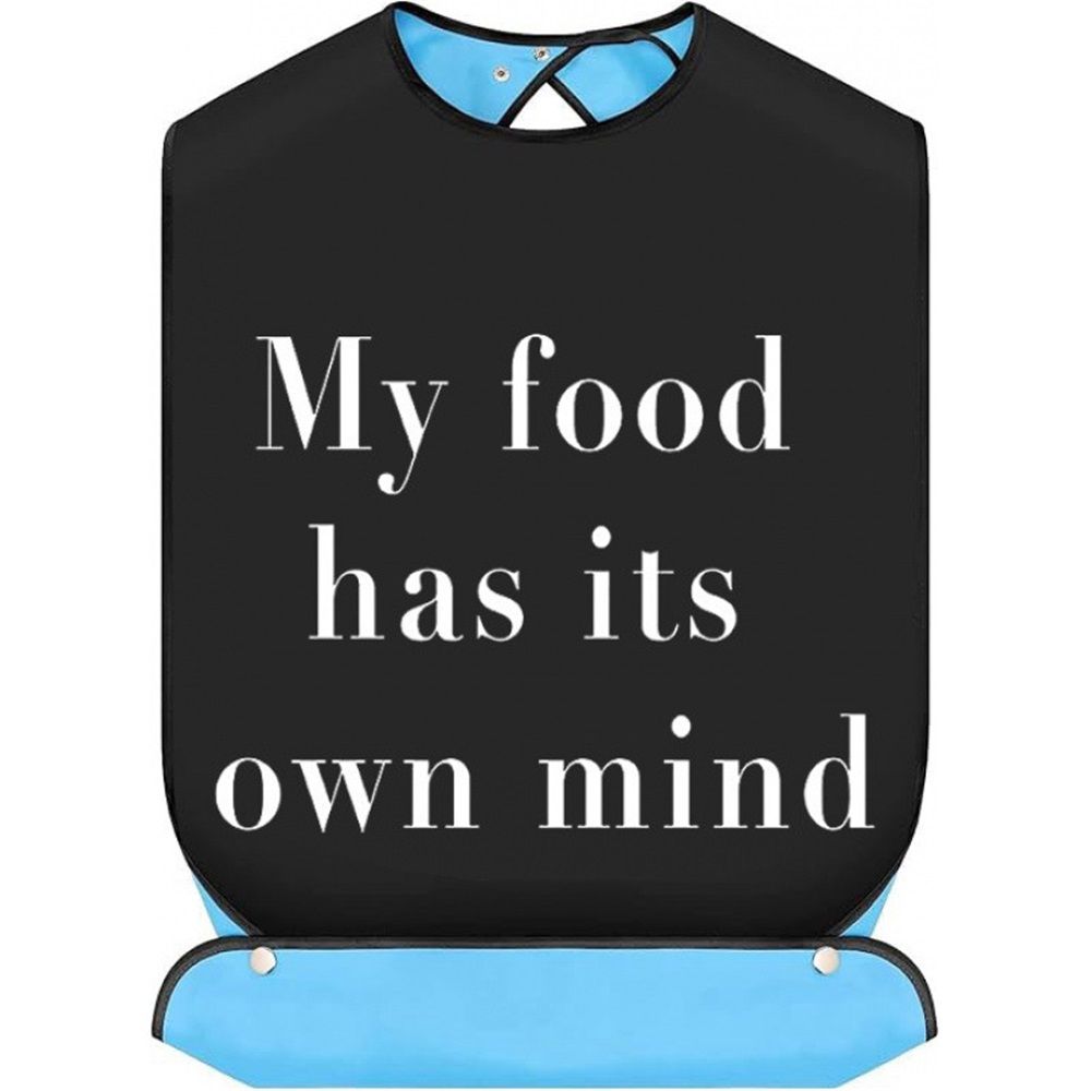 Adult Bibs Adjustable Dining Clothing Protectors For Adults Elderly,for Eating Reusable Washable Elderly