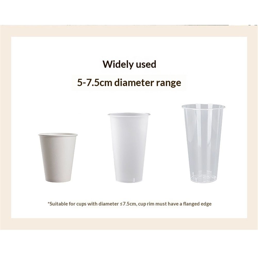 Cup Dispenser, Wall Mounted Water Cooler Cup Dispenser for 3oz-5oz Disposable Cups, Bathroom Cup Holder, Plastic Paper Cup Holder with Adhesive Mount for Office, Hospital, Bathroom（Excluding paper cups）