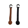 2 pack Cowboy Hat Holder for Truck, Magnetic Hat Clip Leather Hat Rack for Car, Headrest Hat Hanger Vehicle Hat Organizer Accessories